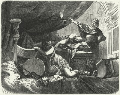 The Morning After a Roman Feast by Hermann Vogel