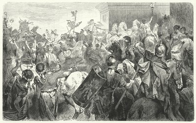 Triumph of Scipio Aemilianus After the Destruction of Carthage in the Third Punic War, 146 BC by Hermann Vogel