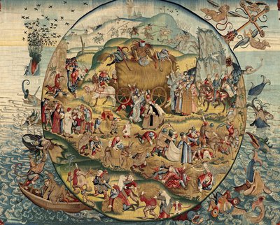 Tapestry Inspired by the Work of Hieronymus Bosch, c.1560 by Hieronymus (after) Bosch
