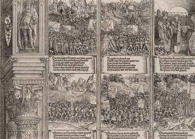 The Marriage of Philip the Fair to Joanna of Austria, Maximilian Recaptures the Occupied Territory by Hieronymus Andreae