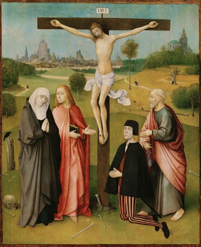 Crucifixion, c.1480-85 by Hieronymus Bosch