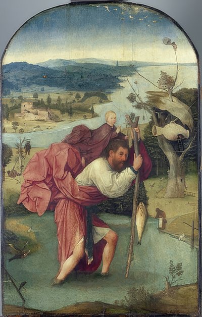 Saint Christopher by Hieronymus Bosch