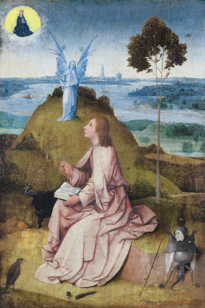 Saint John the Evangelist on Patmos by Hieronymus Bosch