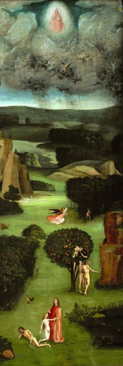 The Last Judgment Triptych (detail), ca 1485 by Hieronymus Bosch
