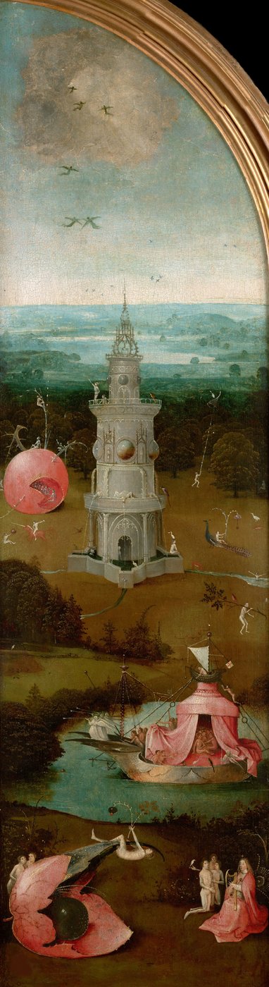 The Last Judgment Triptych (left panel) by Hieronymus Bosch