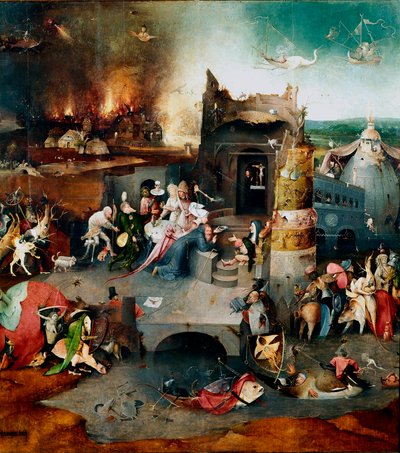 The Temptations of Saint Anthony (Central Panel) by Hieronymus Bosch