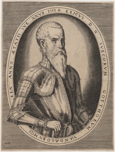 Eric XIV, King of Sweden by Hieronymus Cock