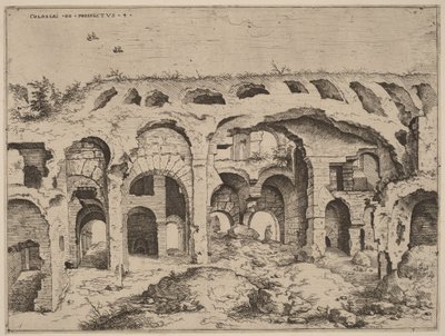 Fourth View of the Colosseum by Hieronymus Cock