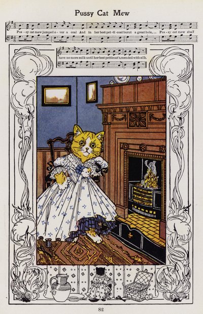 Pussy Cat Mew by Hilda Broughton