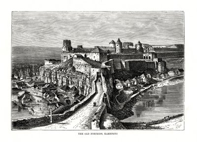 The Old Fortress, Kamenetz, Ukraine by Hildibrand