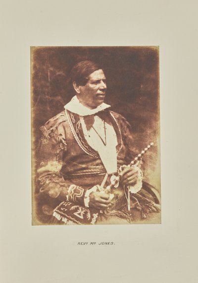 Revd. Mr. Jones by Hill and Adamson