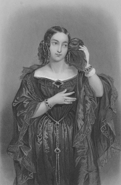 Anna Sontag by Hippolyte Delaroche
