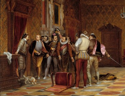 Henri III with the Assassins of the Duke of Guise by Paul Delaroche