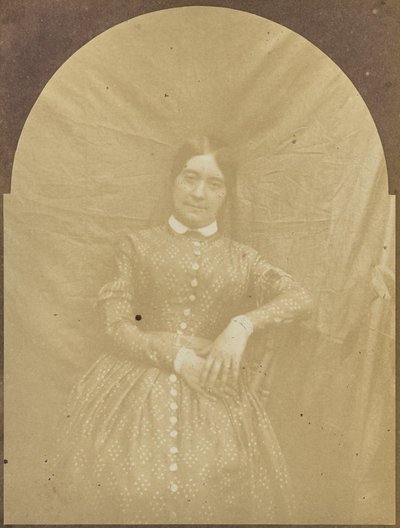 Portrait of a Seated Woman by Hippolyte Bayard