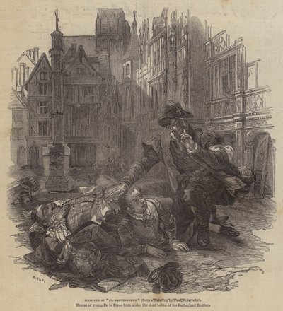 Massacre of St Bartholomew by Hippolyte Delaroche