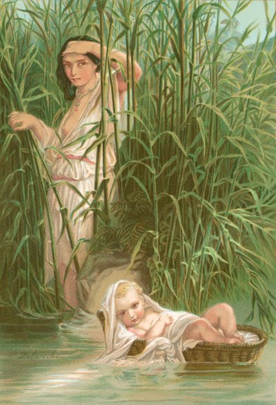Miriam and Moses by Hippolyte Delaroche