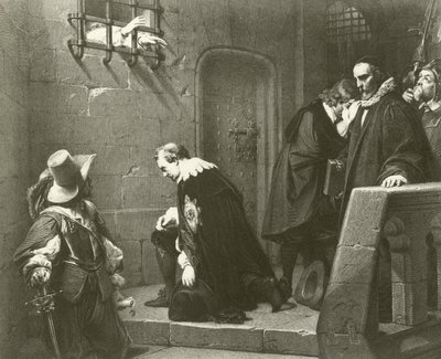 The Death of Strafford by Hippolyte Delaroche
