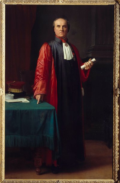 Portrait of Doctor Rostan by Hippolyte Flandrin