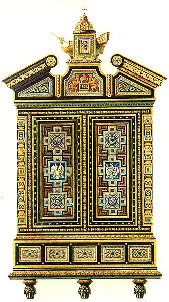 Design for a cupboard for use on Alexander II