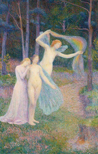 Women Amongst the Trees by Hippolyte Petitjean