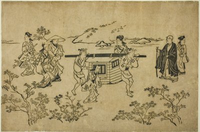 A Passing Palanquin, from the series 