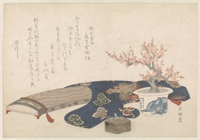 Still Life with Koto by Hishikawa Sori