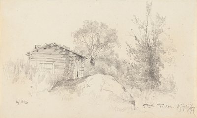 Dilapidated Cabin by Hjalmar Munsterhjelm