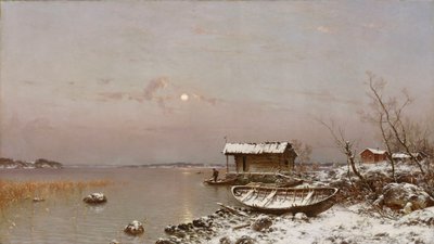 November Evening by Hjalmar Munsterhjelm