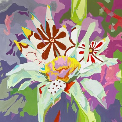 Floral Abstract #1 by Holly Boruck
