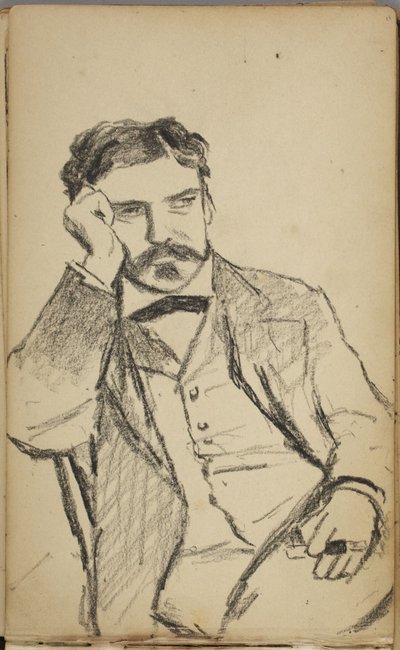 Portrait of a Man by Homer Dodge Martin