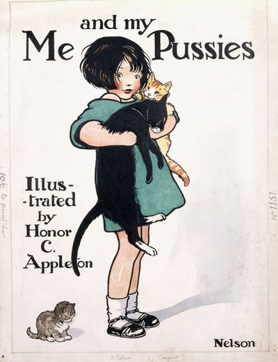 A Front Cover Design for Me and My Pussies by Honor Charlotte Appleton