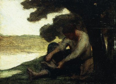 After the Swim by Honoré Daumier