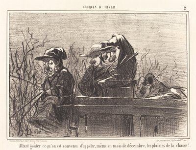 Going to Taste What We Agreed to Call... by Honoré Daumier