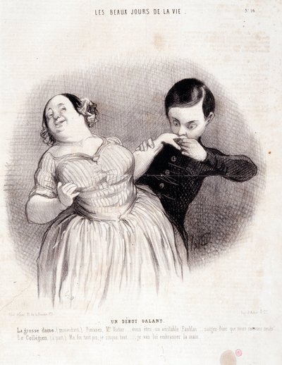 Cartoon about the couple. Series 