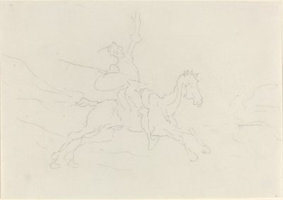 Don Quixote by Honoré Daumier