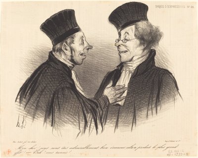 My Dear! You Have Admirably... Fainted... by Honoré Daumier