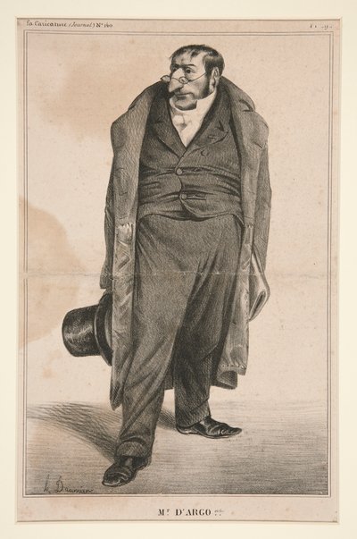 Mr. D by Honoré Daumier