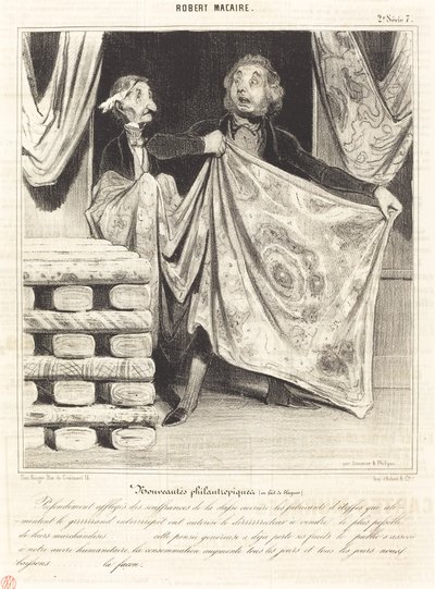 Philanthropic Novelties... by Honoré Daumier