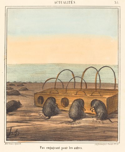 Unenticing for the Others by Honoré Daumier