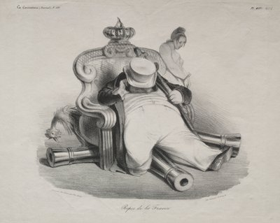 The Repose of France by Honoré Daumier