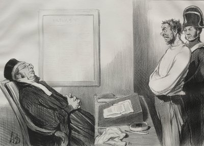You Were Hungry...That is Not a Reason... by Honoré Daumier