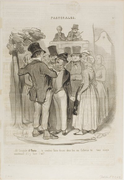 "- So, Gringalet from Paris!.... you will dance twice with my Catherine ...... try again now to make sheep