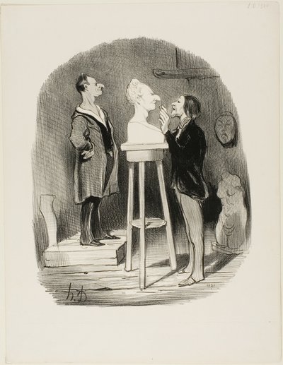 Monsieur Filochard, Plate 68 from Les Bons Bourgeois by Honoré Victorin Daumier