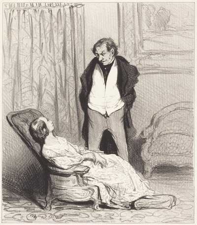 Carrot of the Case by Honoré Daumier