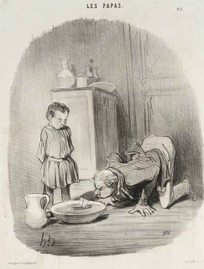 How to Give Young People a Taste for Navigation by Honoré Daumier