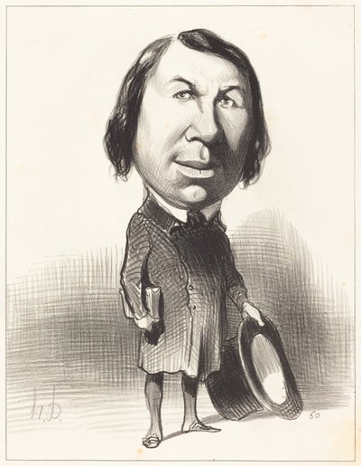 Count of Montalembert by Honoré Daumier