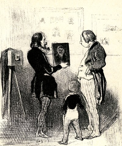 Daguerreotypy by Honore Daumier