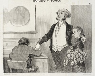 In This Advertisement You Will Send to All Newspapers by Honoré Daumier