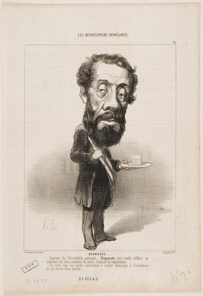 Degousee by Honoré Daumier