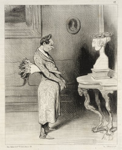 To Say Arsinoe Was Not Happy to Be Portrayed... by Honoré Daumier